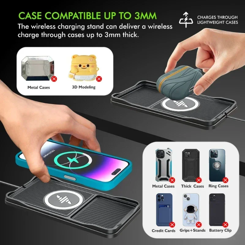 Car Wireless Charger Pad Base  - Wireless Car Charger Mount Fast Charging review and price