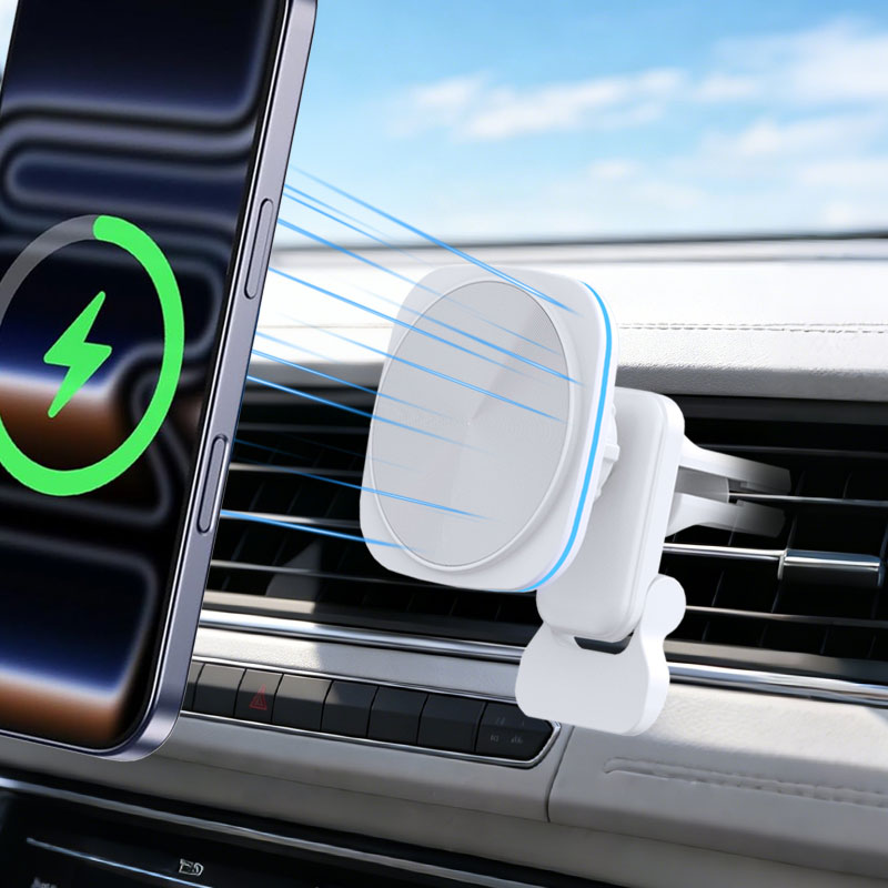 15W Magnetic Car Wireless Char - Magnetic Phone Holder For Car Vent review and price