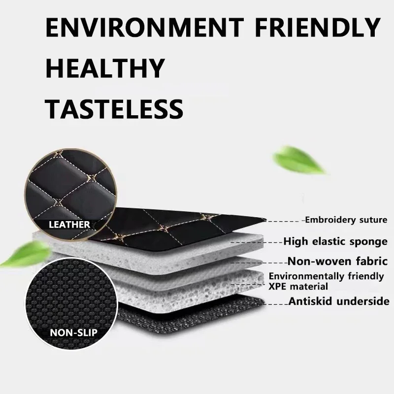 Leather Car Floor Mats For Jee - Car Floor Mats Universal Waterproof Leather review and price