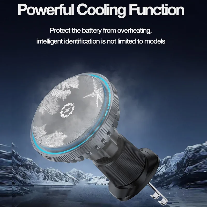 Ice Cooling Magnetic Car Wirel - Magnetic Phone Holder For Car Vent review and price