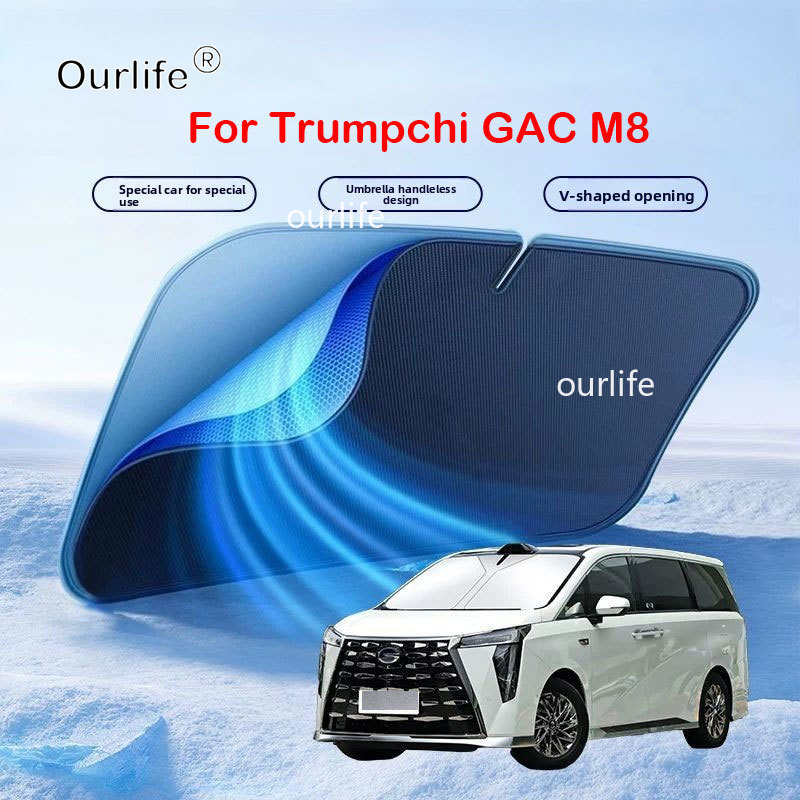 For GAC Trumpchi M8 2026 2025  - Car Sunshade Windshield Umbrella Foldable review and price