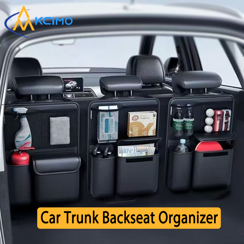 Kcimo PU Leather Car Trunk Sto - Car Trunk Organizer Foldable Storage Box review and price