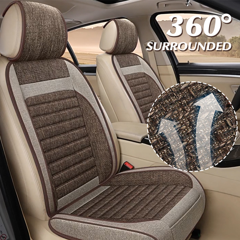 Universal Linen Full Set Car S - Leather Car Seat Covers Full Set Universal review and price