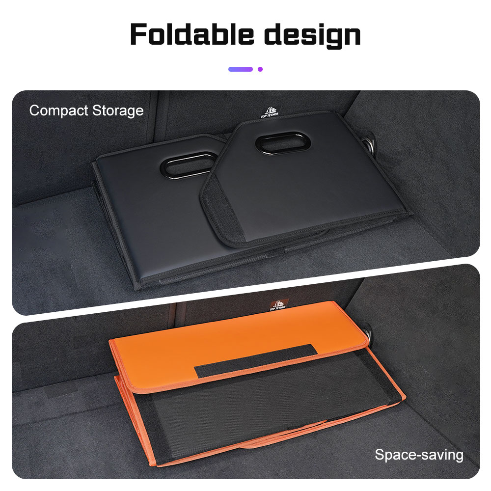 For BYD Denza B5 B8 EV D9 DM-i - Car Trunk Organizer Foldable Storage Box review and price