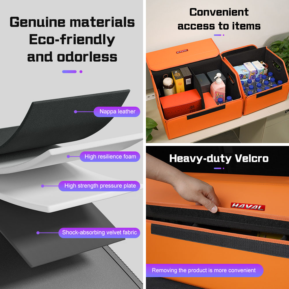 For BYD Denza B5 B8 EV D9 DM-i - Car Trunk Organizer Foldable Storage Box review and price