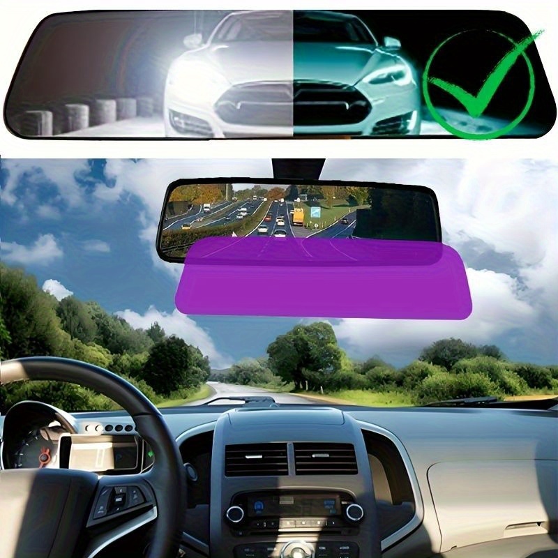 Anti-Glare Car Interior Mirror - Anti Glare Car Rearview Mirror Film review and price