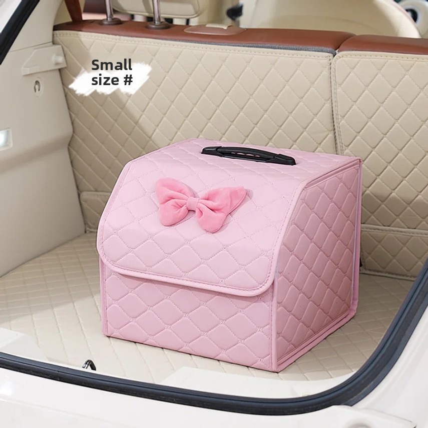 Car Trunk Storage Box, Diamond - Car Trunk Organizer Foldable Storage Box review and price