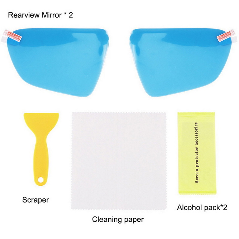 2pcs Rearview Mirror Rainproof - Anti Glare Car Rearview Mirror Film review and price