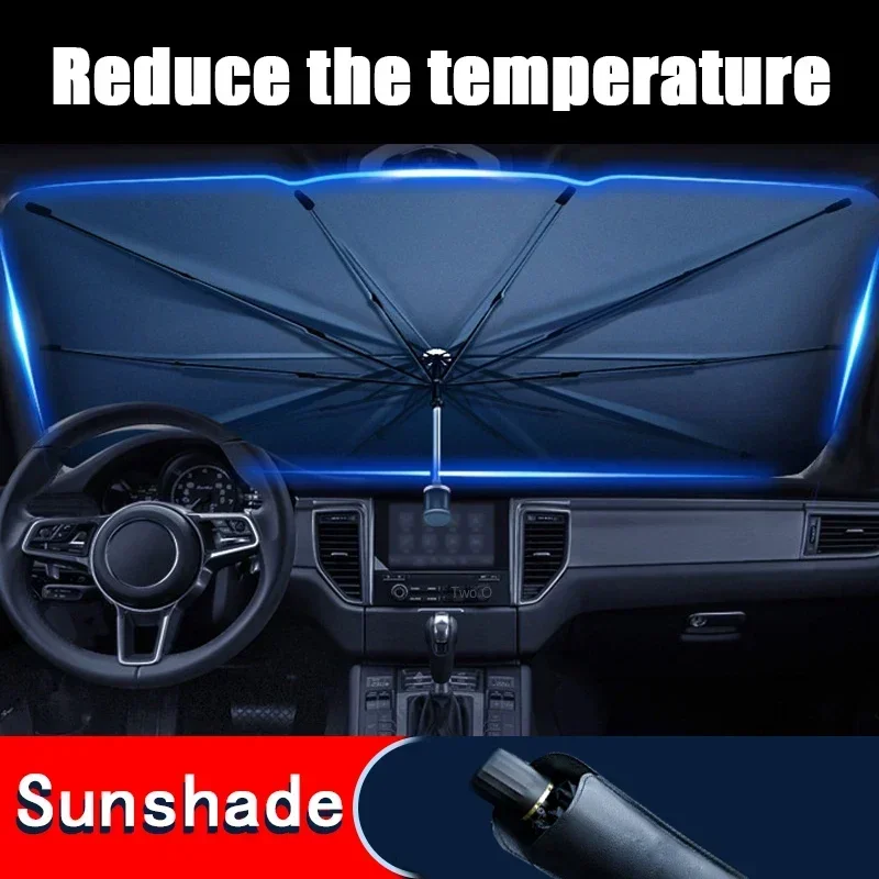 Car Umbrella Windshield Sunsha - Car Sunshade Windshield Umbrella Foldable review and price