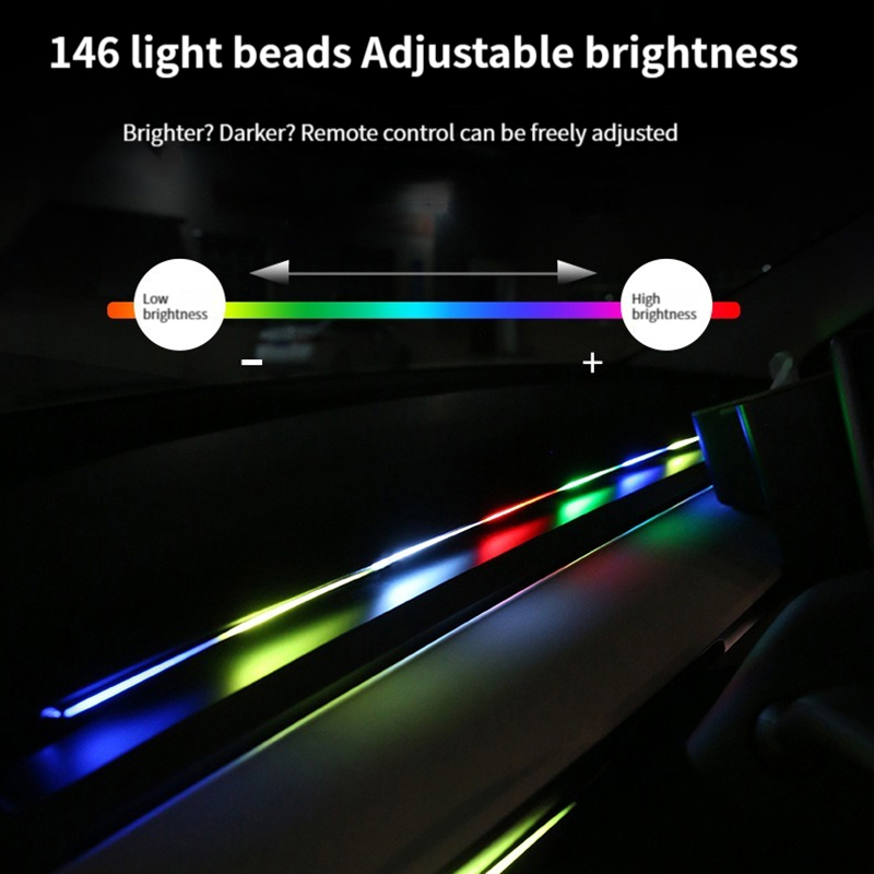 Car LED Ambient Light 64 Color - Led Ambient Interior Car Lights App Control review and price