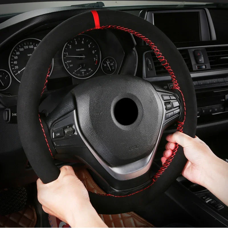 Universal 38cm Car Steering Wh - Car Steering Wheel Cover Anti Slip Breathable review and price