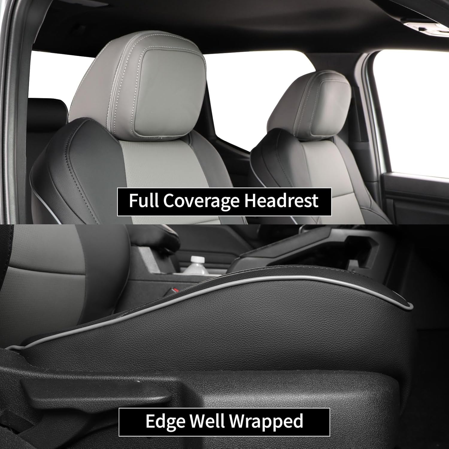 EKR Tacoma Car Seat Covers Cus - Leather Car Seat Covers Full Set Universal review and price