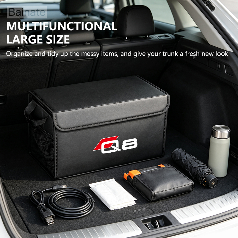 Car Trunk Storage Box For AUDI - Car Trunk Organizer Foldable Storage Box review and price