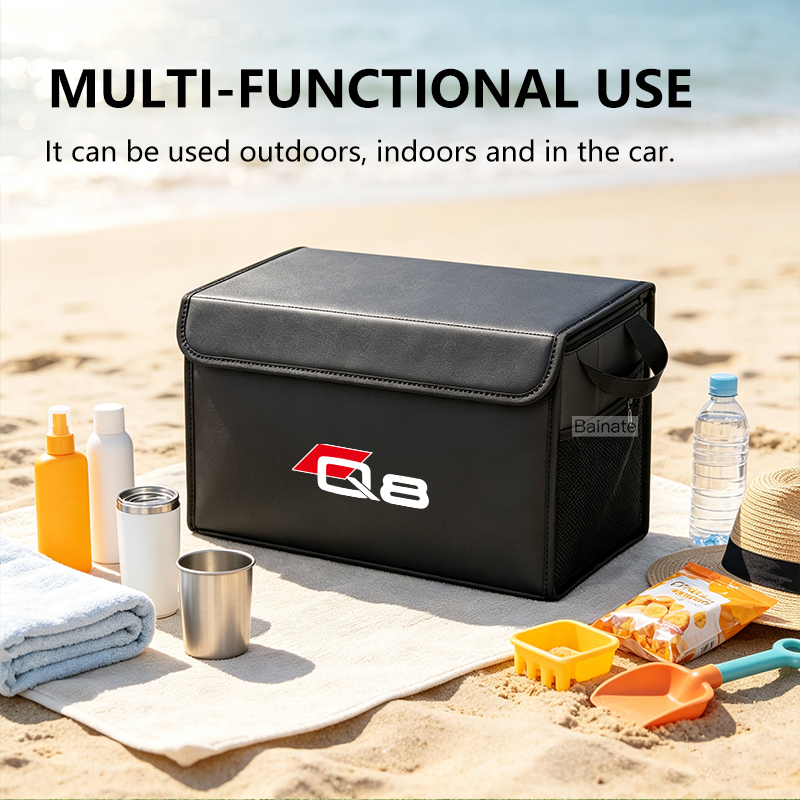 Car Trunk Storage Box For AUDI - Car Trunk Organizer Foldable Storage Box review and price
